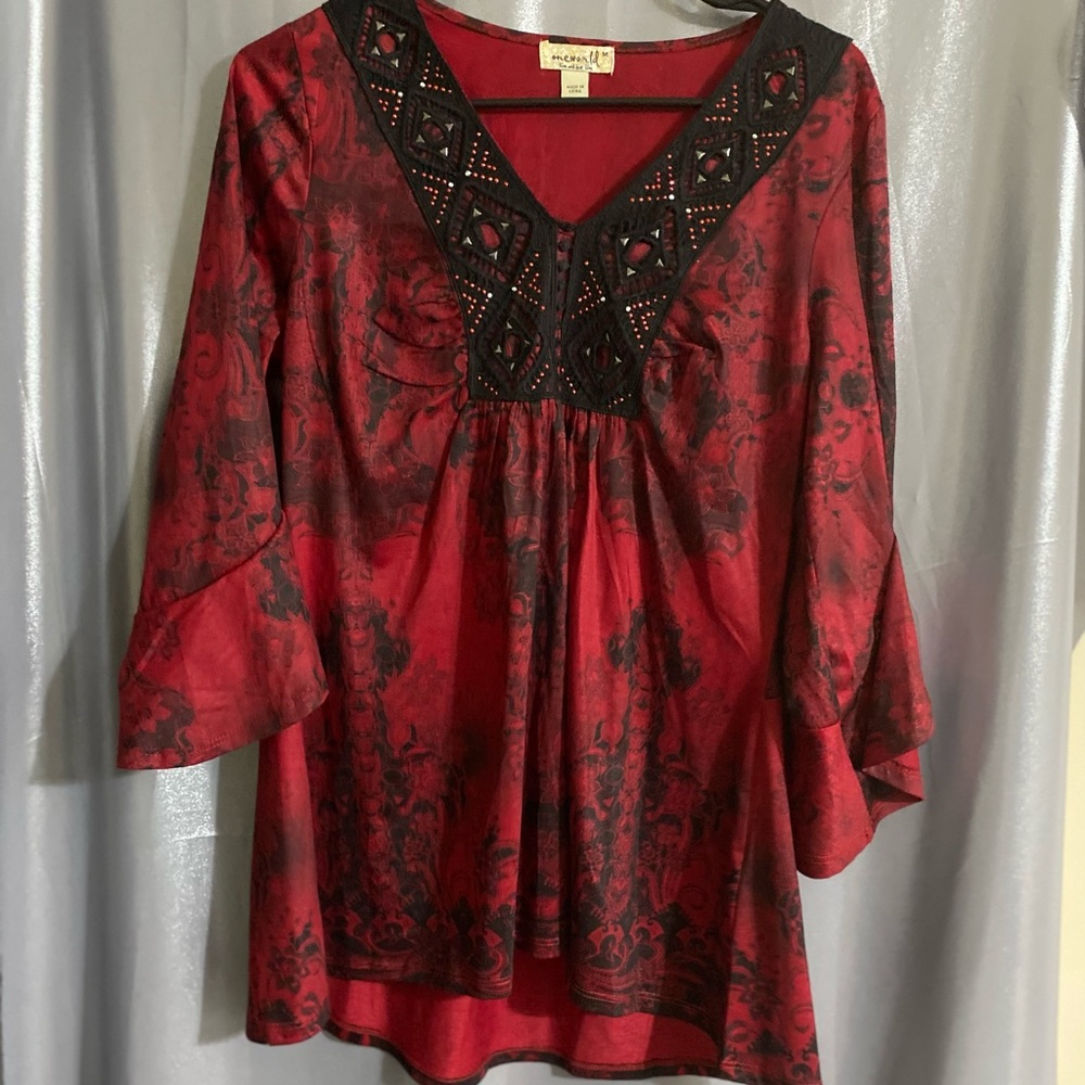 One World Ladies Top Size Medium